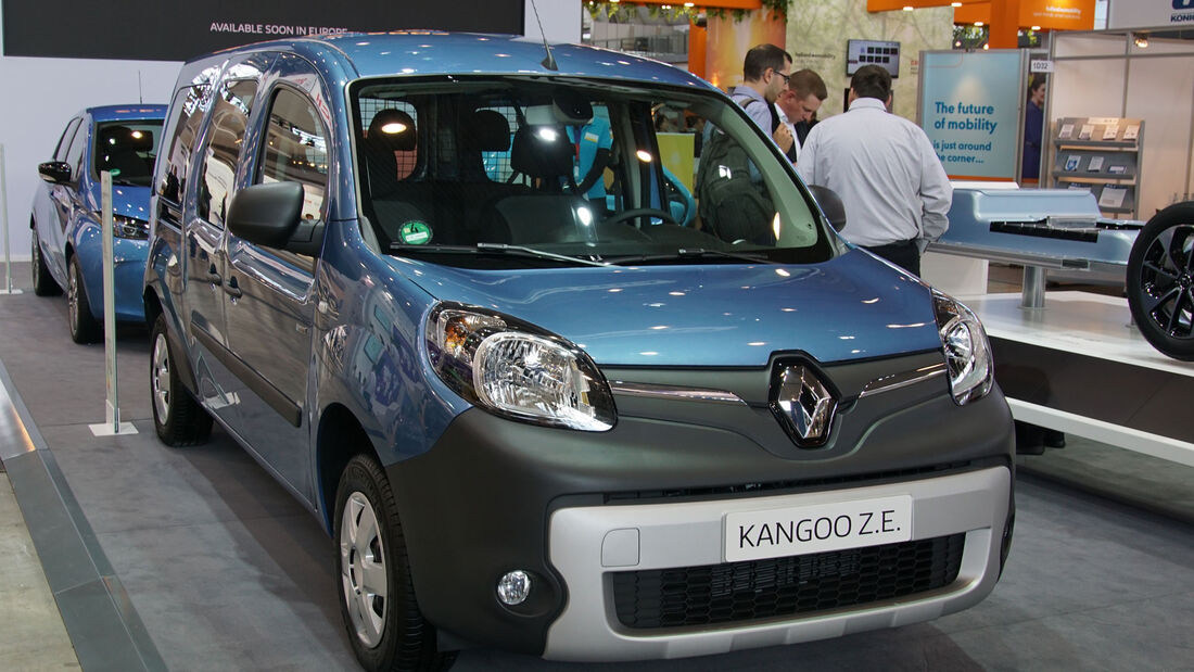 Renault Kangoo Z.E. - Electric Vehicle Symposium 2017 - Stuttgart - Messe - EVS30