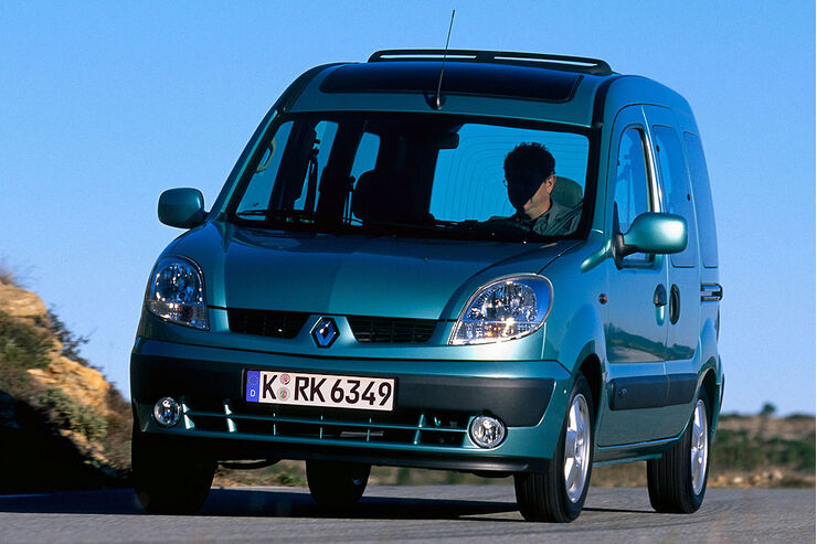 Renault kangoo объем багажника