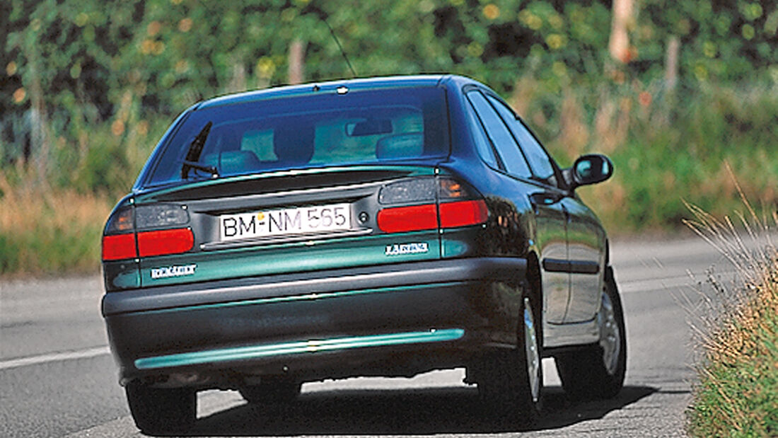 Renault Laguna, Heckansicht