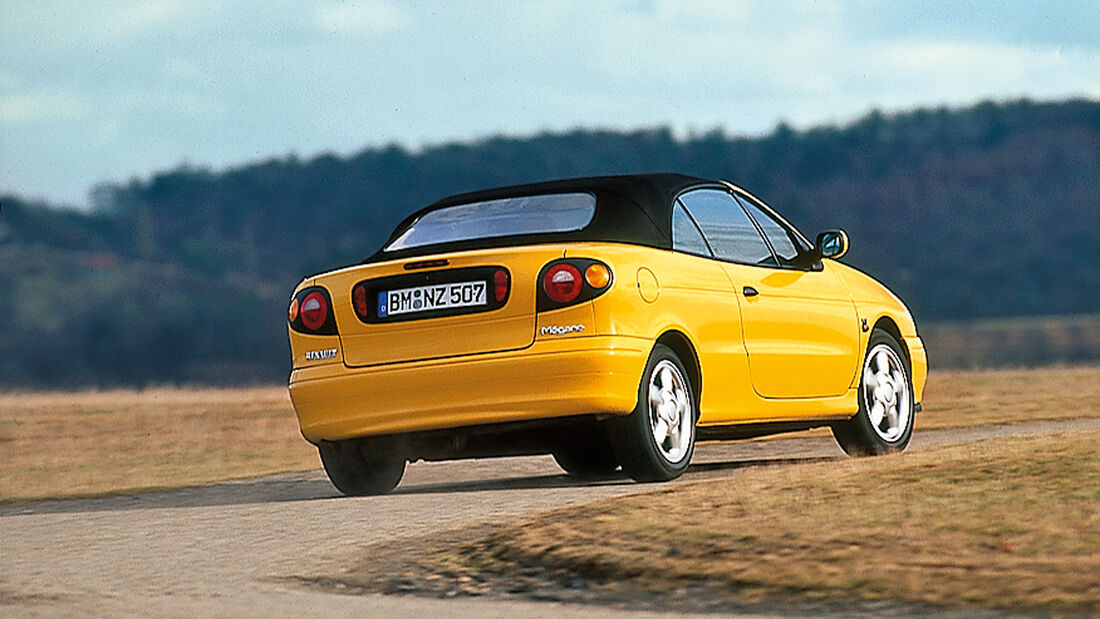 Renault Mégane Cabrio, Heckansicht