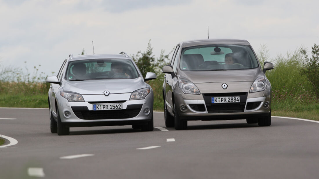 Renault Mégane Grandtour, Renault Scénic