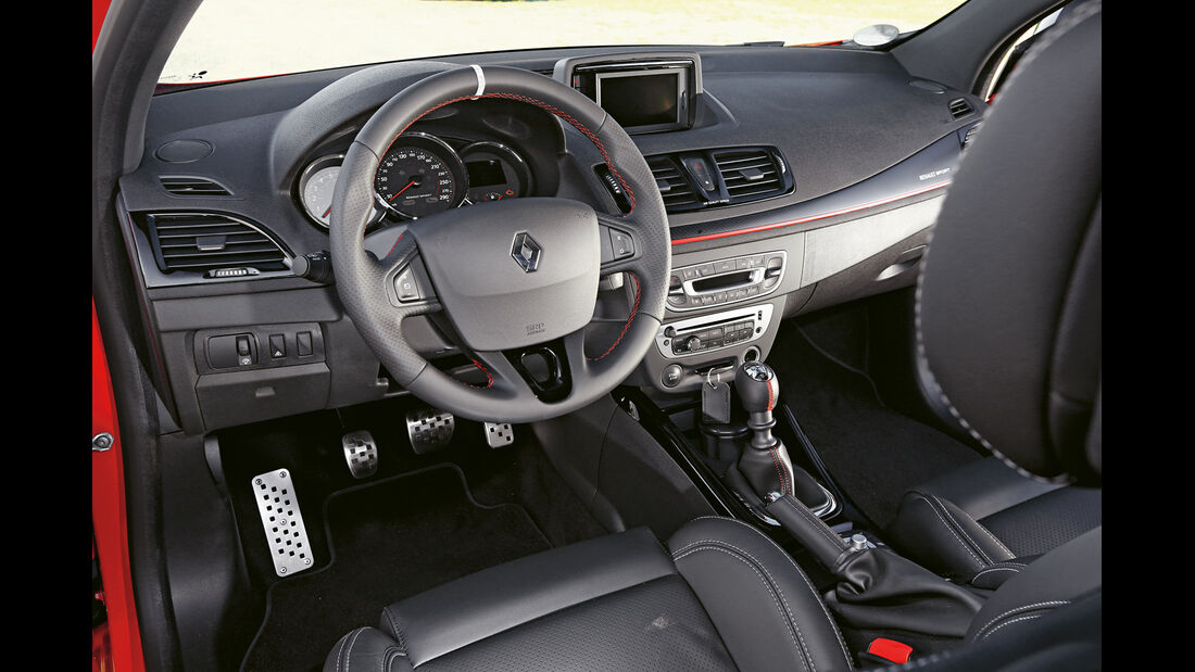 Renault Mégane R.S., Cockpit