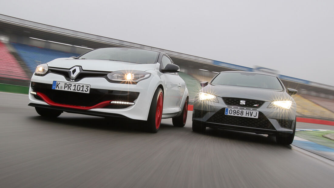 Renault Mégane R.S. Trophy-R, Seat Leon Cupra 280