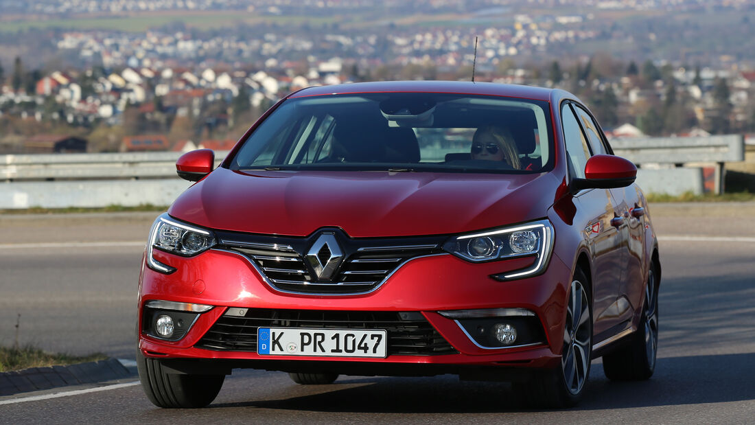 Renault Mégane dCi 130, Frontansicht