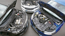 Renault Megane GT TCe 205, Opel Astra 1.6 DI Turbo, Peugeot 308 GT 308 GT THP 205