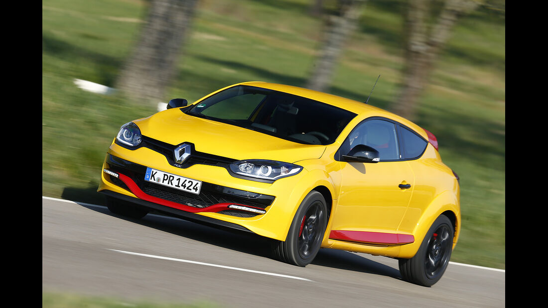 Renault Megane RS, Frontansicht, Vergleichstest, spa 05/2014