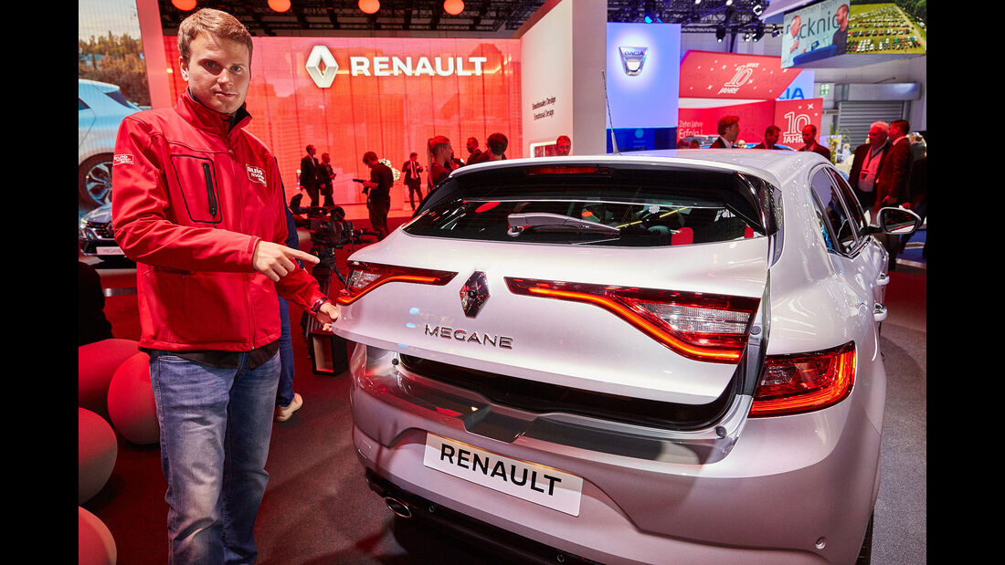 Renault Megane Sitzprobe