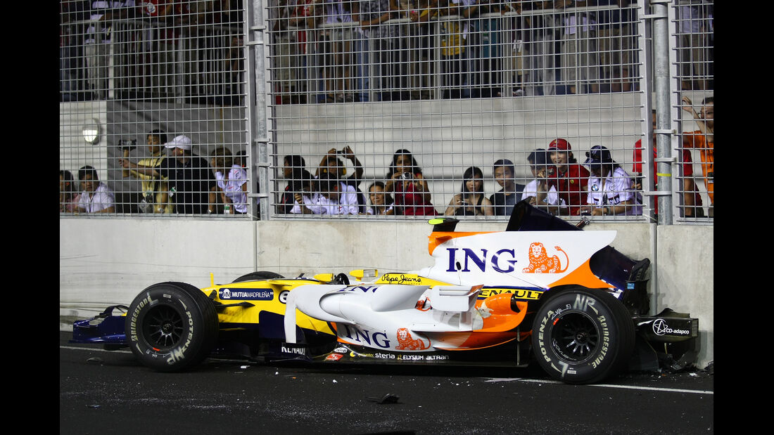Renault - Nelson Piquet - GP Singapur - 2008 - F1