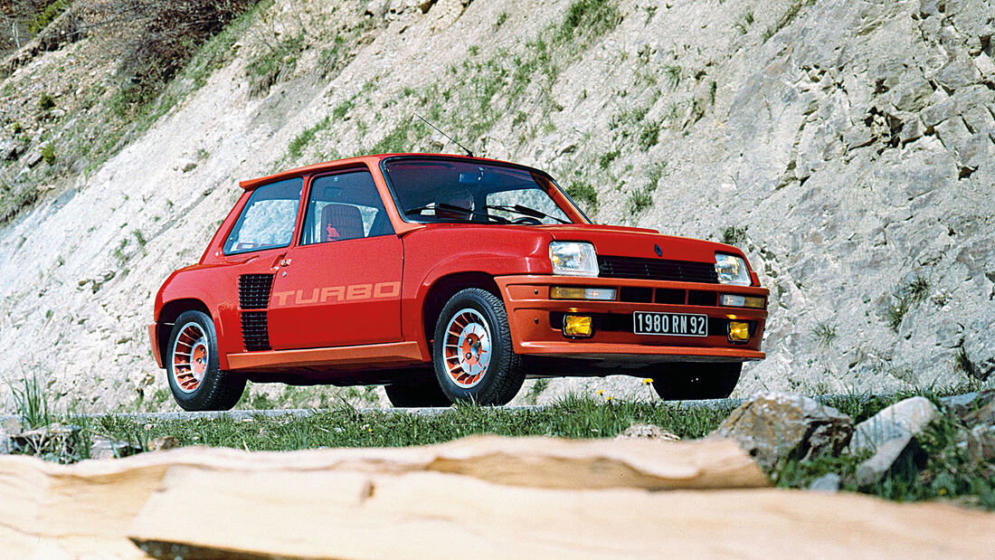 Renault R5 Turbo, Seitenansicht