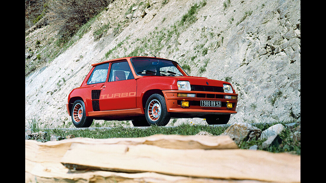 Renault R5 Turbo, Seitenansicht
