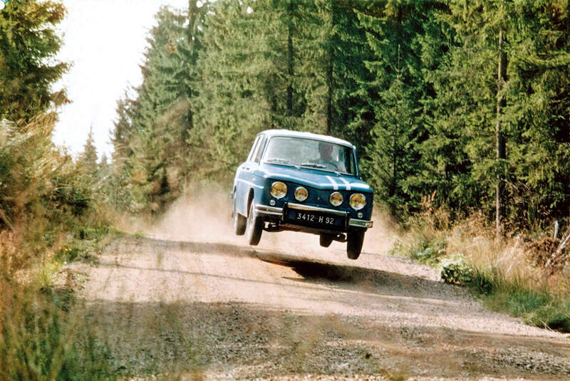 Renault R8 Gordini im Rallyeeinsatz
