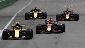 Renault - Red Bull - Formel 1 - GP Aserbaidschan - 29. April 2018