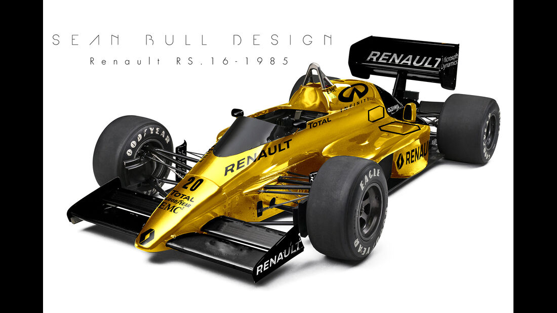 Renault - Retro F1 - Sean Bull