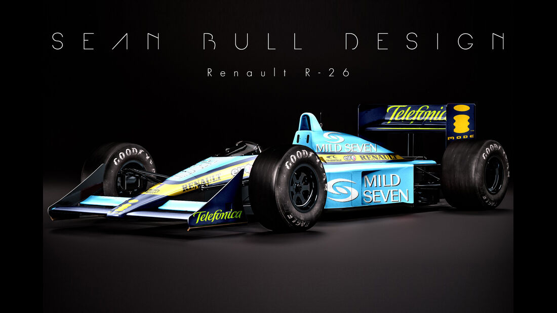 Renault - Retro F1 - Sean Bull