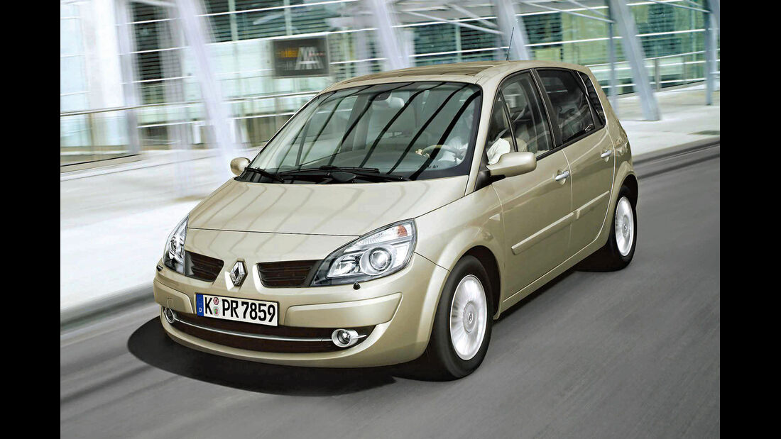 Renault Scénic 1.9 dCi, Frontansicht
