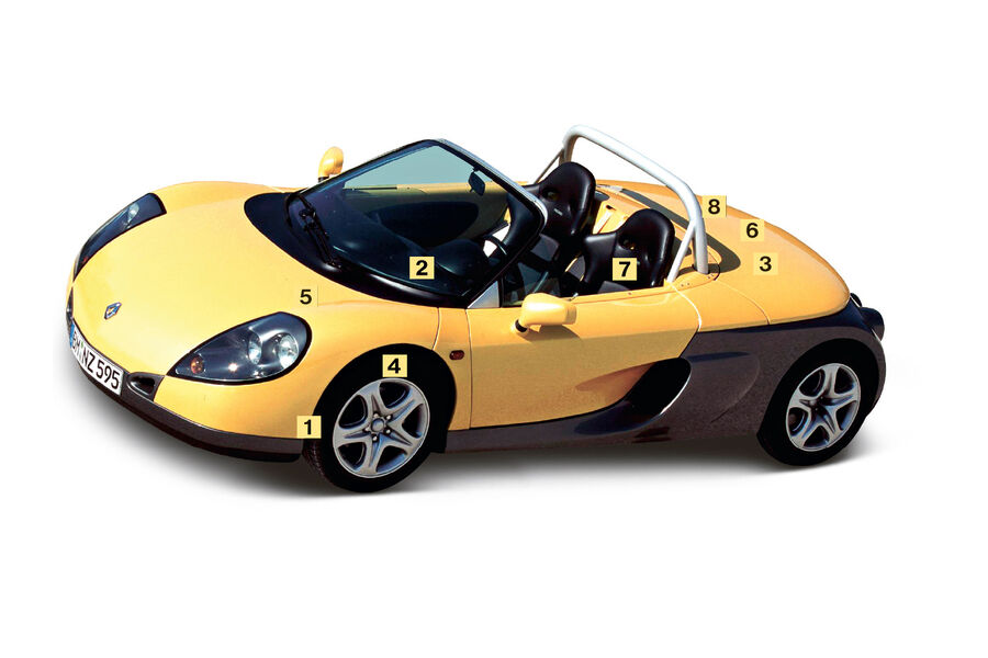 Renault Sports Spider, Schwachstellen, Kaufberatung
