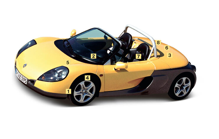 Renault Sports Spider, Schwachstellen, Kaufberatung