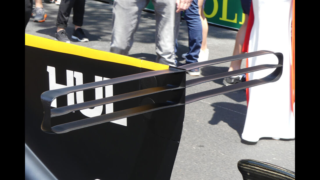 Renault - T-Flügel - F1-Technik - GP Monaco 2017