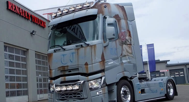 Renault T480 Vintage Truck