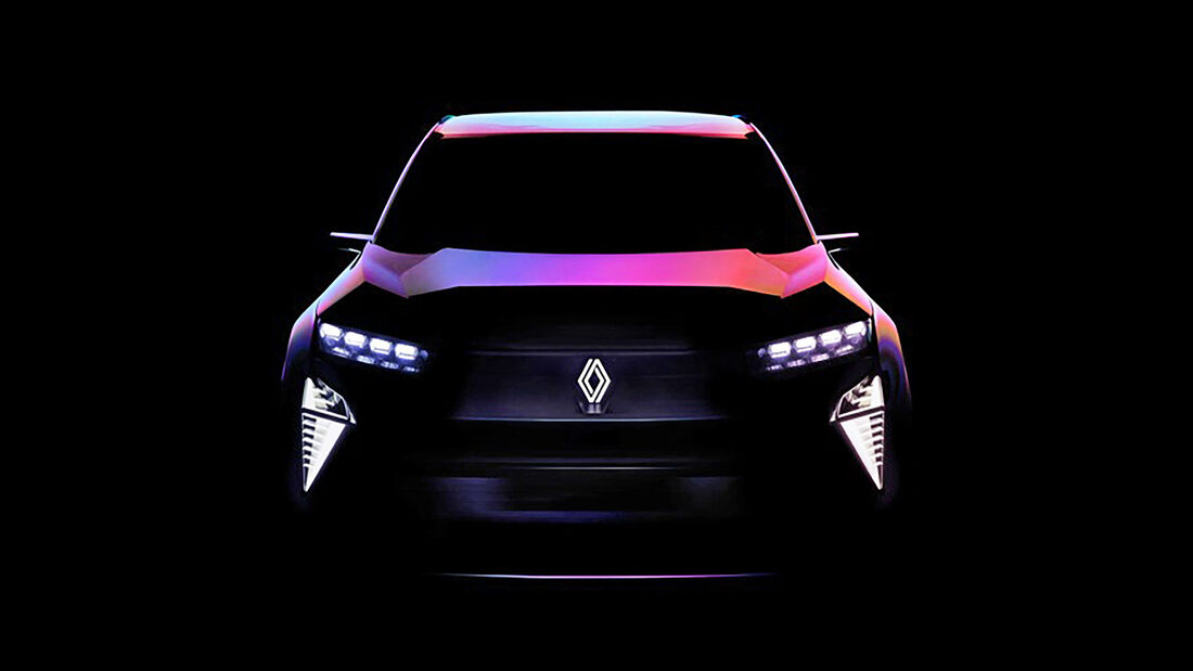 Renault Teaser Wasserstoff-Verbrenner Conceptcar