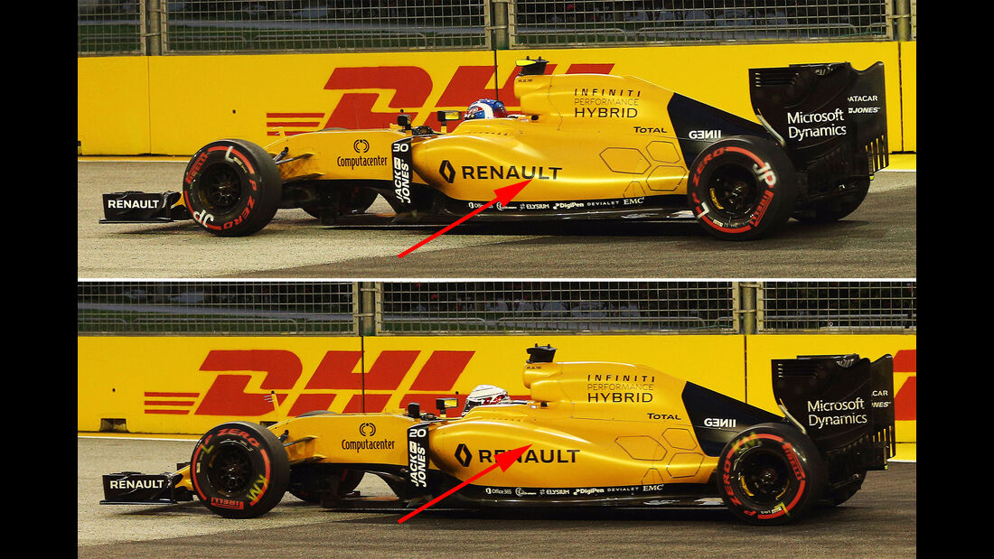 Renault - Technik - Formel 1 - GP Singapur 2016