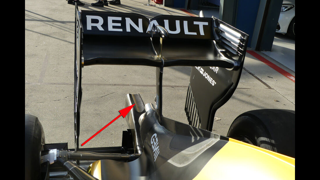 Renault - Technik - GP Australien 2016