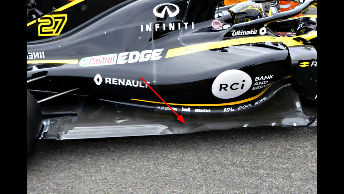 Renault - Technik - GP Singapur, Russland & Japan 2018