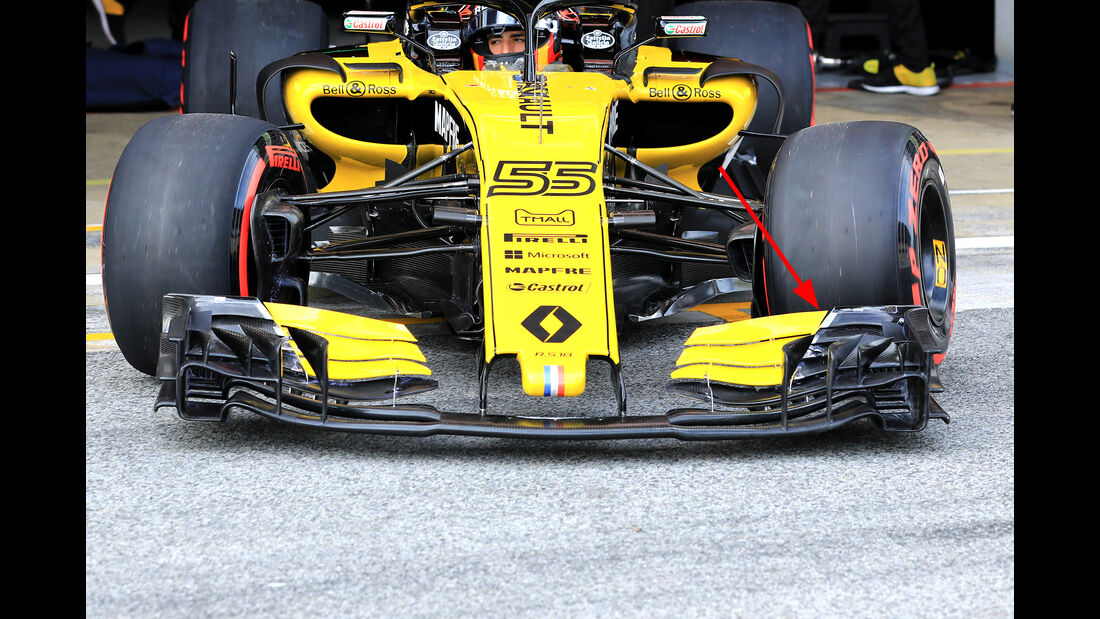 Renault - Technik-Upgrades - GP Australien 2018