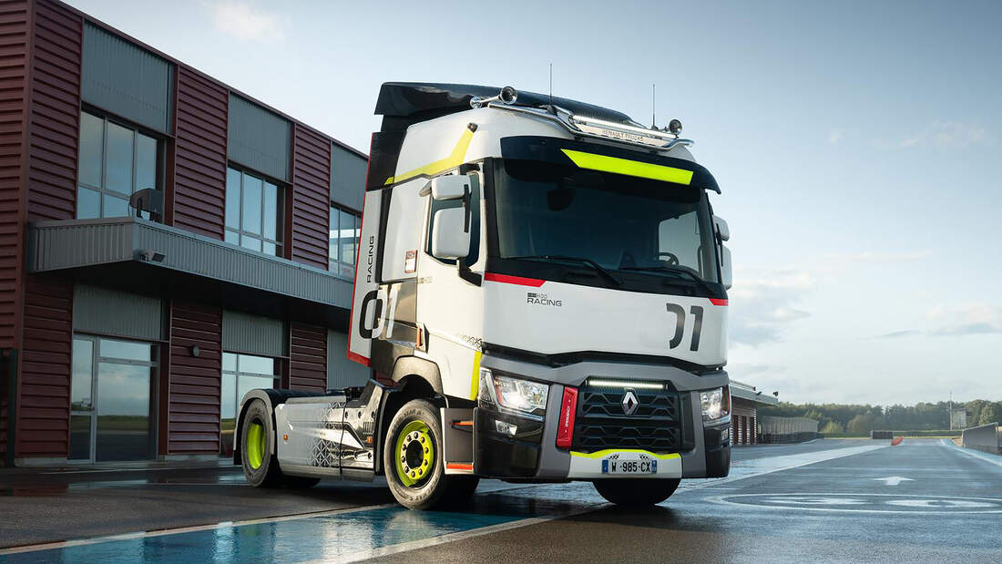 Renult T Racing Renault Trucks T 01 Racing: Sondermodell im Renn-Look | AUTO MOTOR UND ...