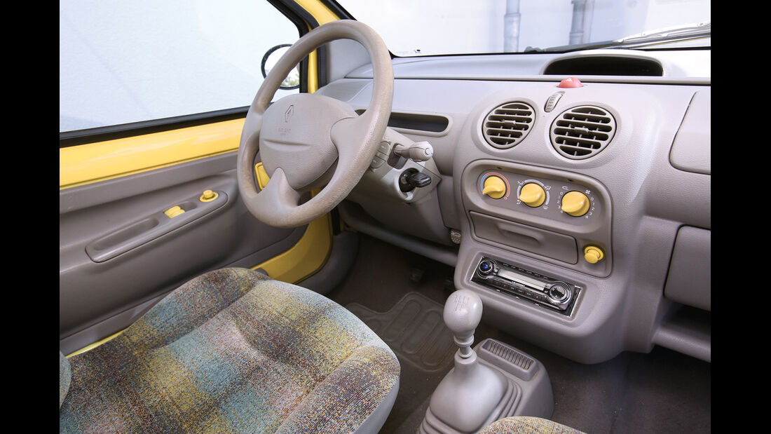 Renault Twingo, Cockpit, Lenkrad