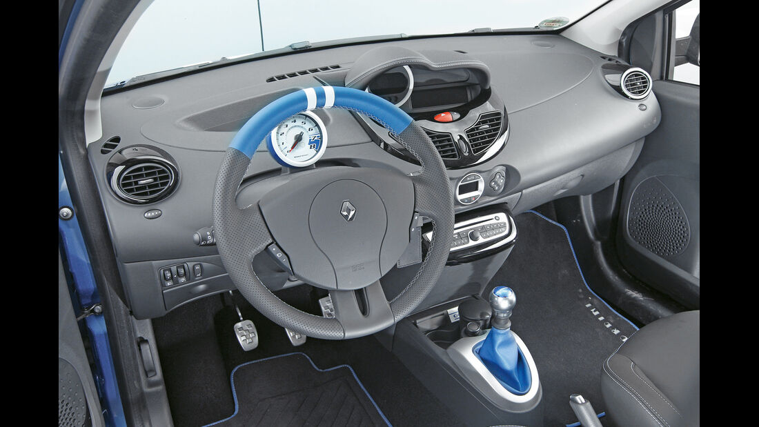 Renault Twingo Gordini R.S., Cockpit, Lenkrad