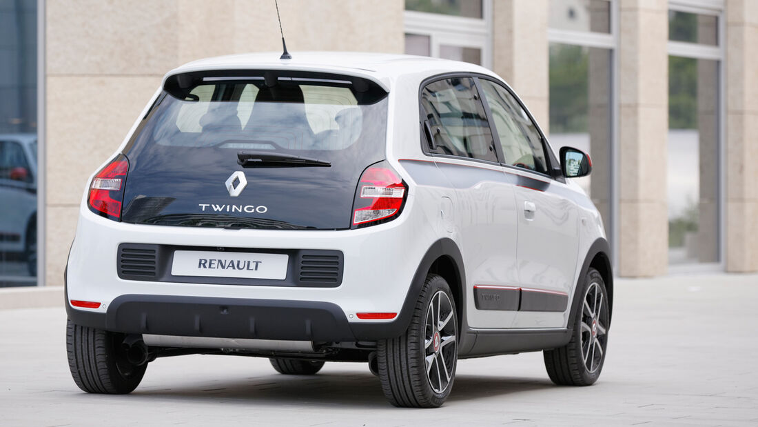 Renault Twingo, Heckansicht