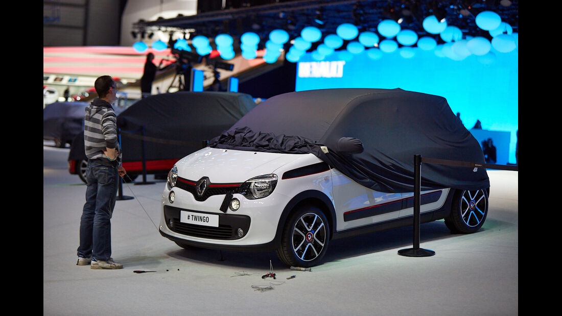 Renault Twingo Tuch, Genfer Autosalon, Messe 2014