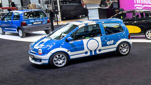 Renault Twingo Ur-Modell 150-PS-Umbau Retromobile 30 Jahre Twingo