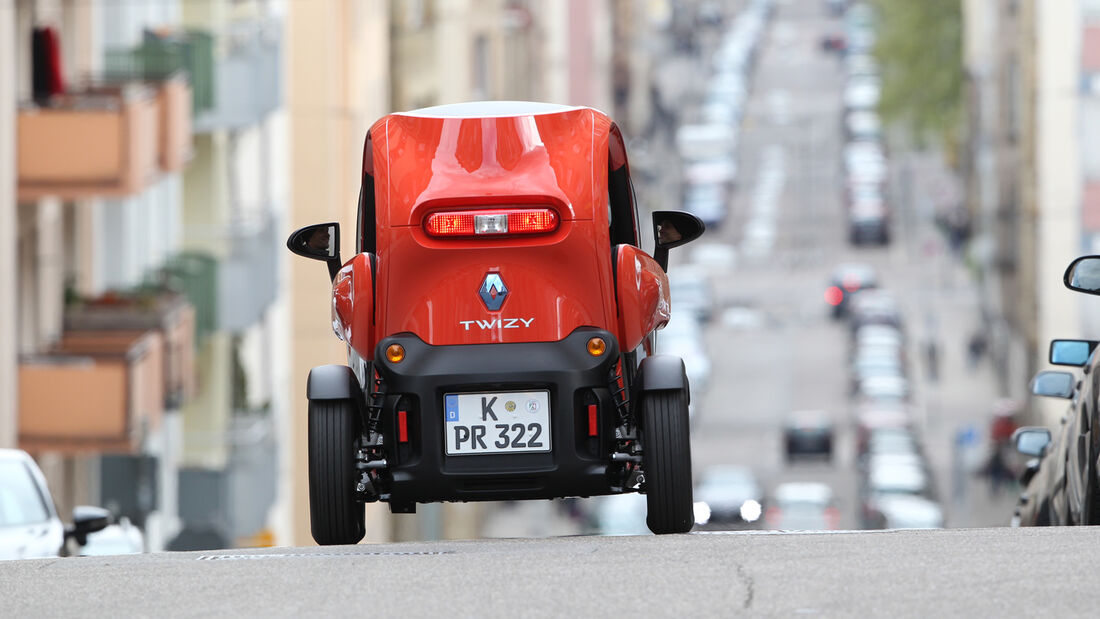 Renault Twizy, Heck