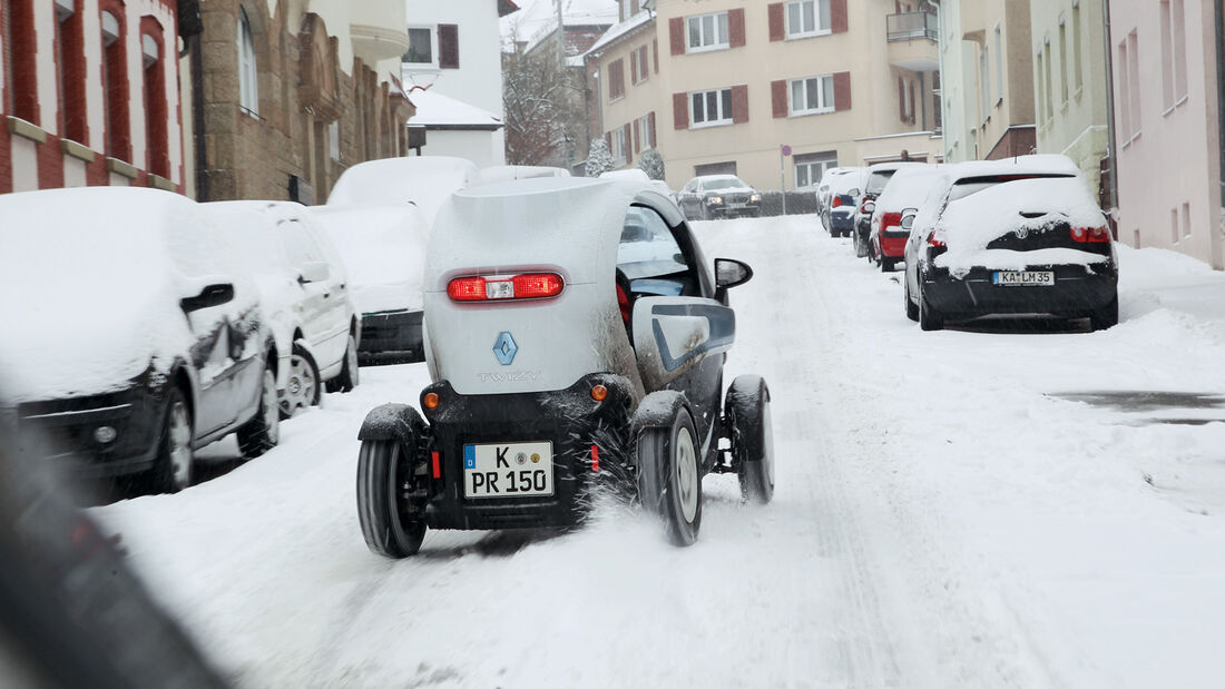 Renault Twizy, Heckansicht