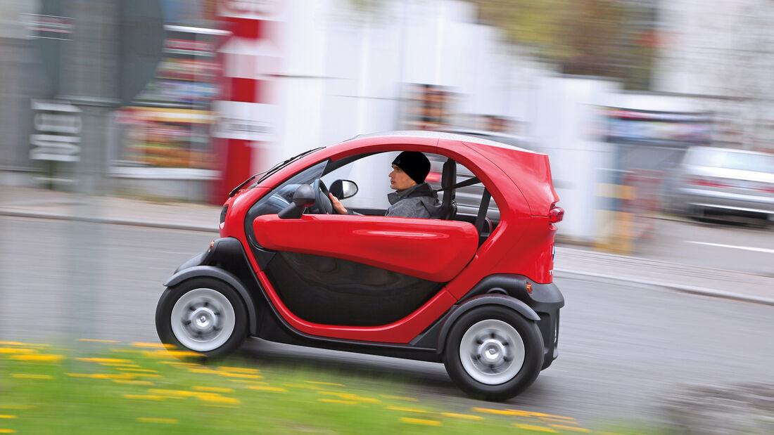 Renault Twizy, Seitenansicht