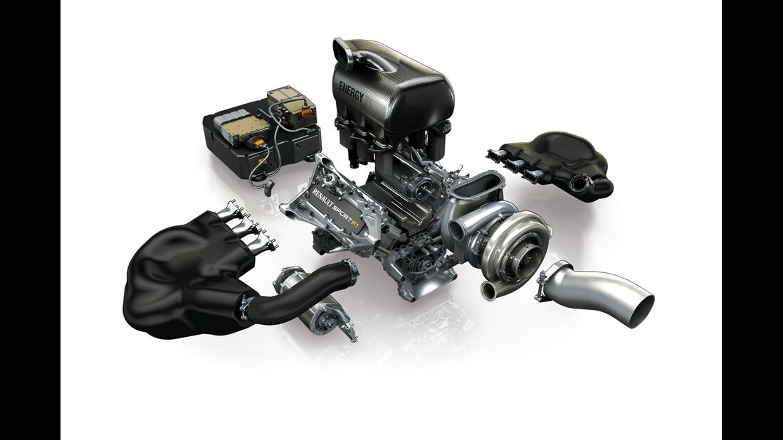 Renault V6 F1 Motor 2014