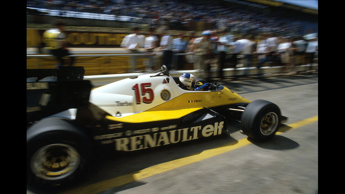 Renault V6-Turbomotor, Formel 1, 06/2013 Alain Prost 1983