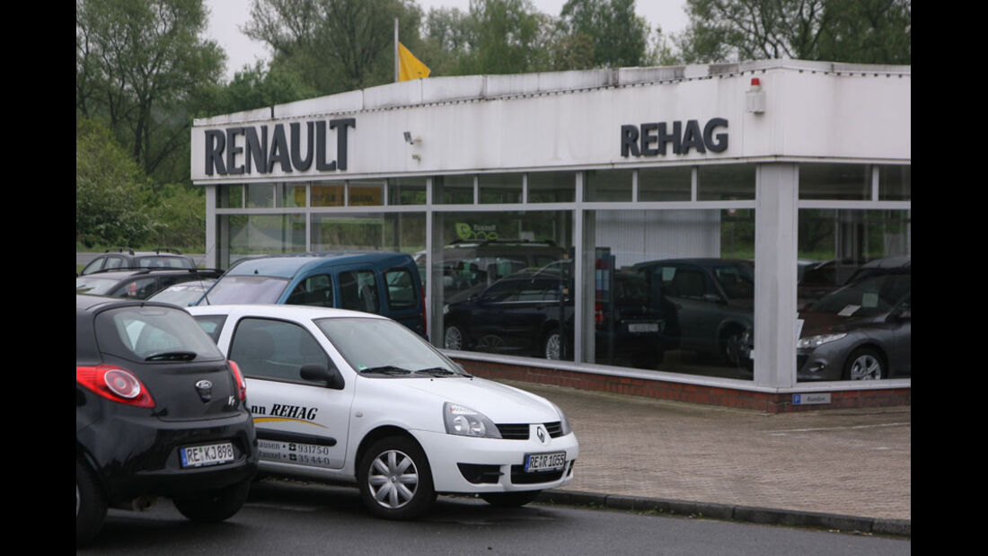 Renault-Werkstatt, Autohaus Rehag