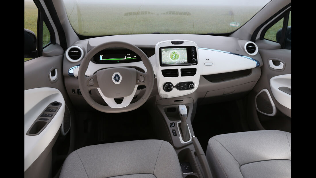 Renault Zoe, Cockpit