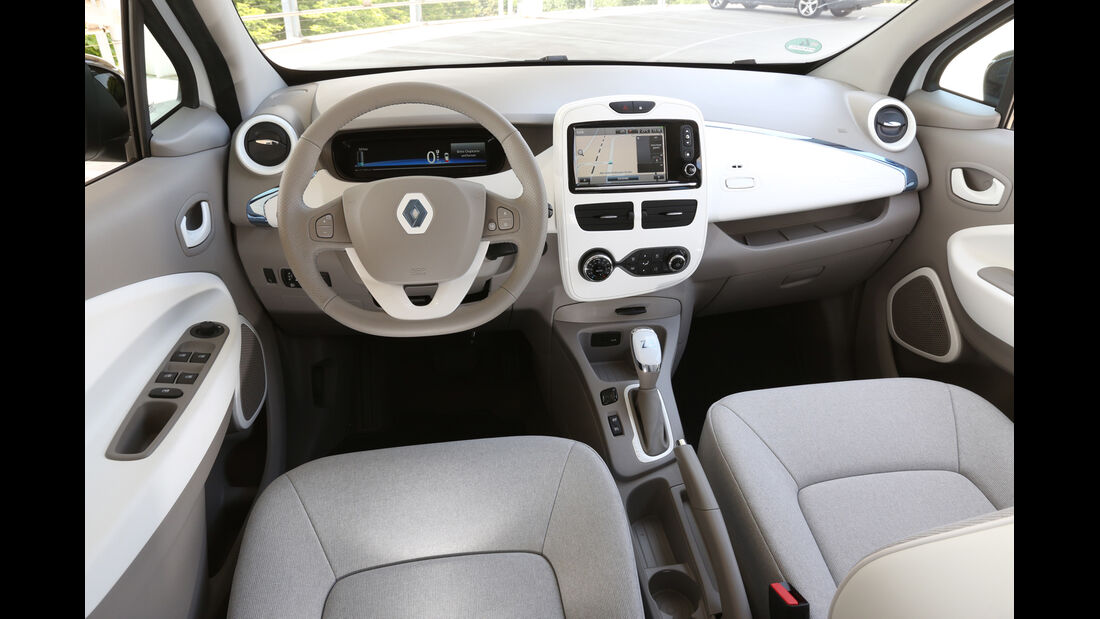 Renault Zoe, Cockpit