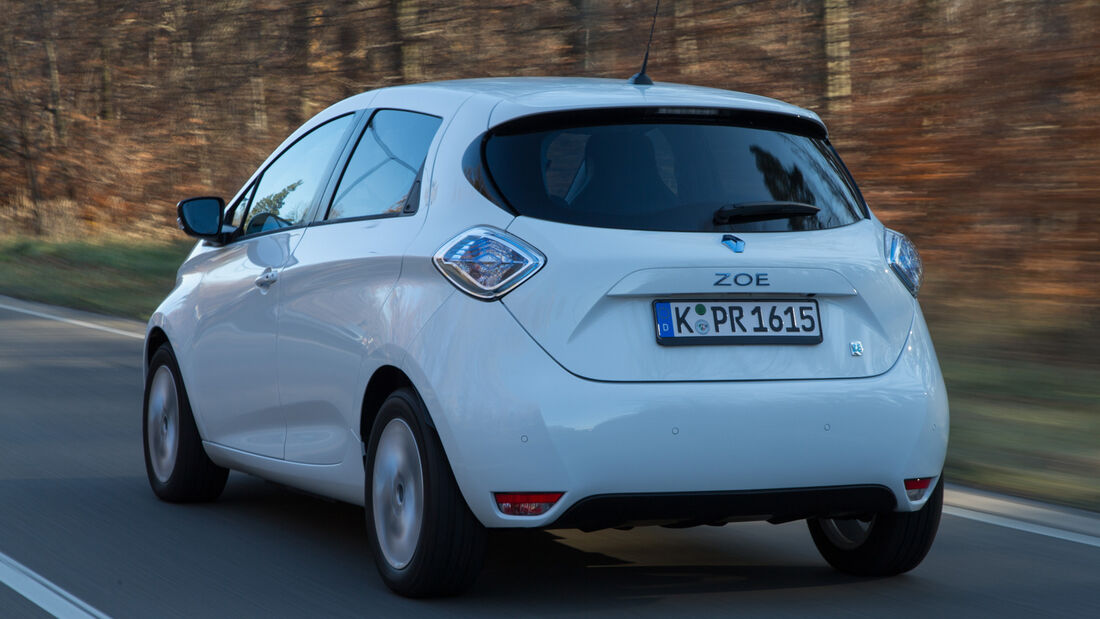 Renault Zoe Intens, Heckansicht