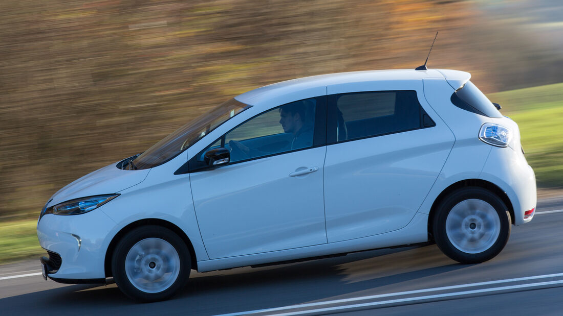 Renault Zoe Intens, Seitenansicht