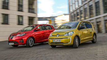 Renault Zoe, VW E-Up