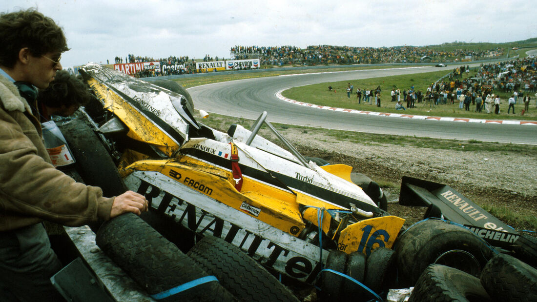 Rene Arnoux - Renault RE30B - Zandvoort 1982