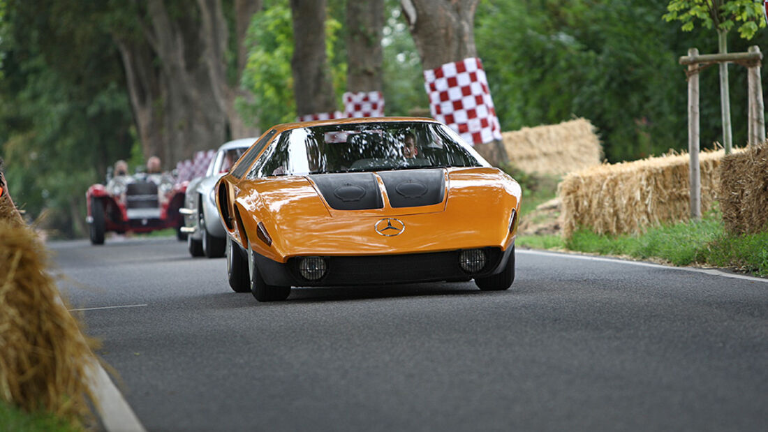 Rennwagen bei den Classic Days Schloss Dyck 2010