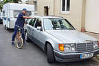 Rent an Oldie Carsharing Hamburg Mercedes W124