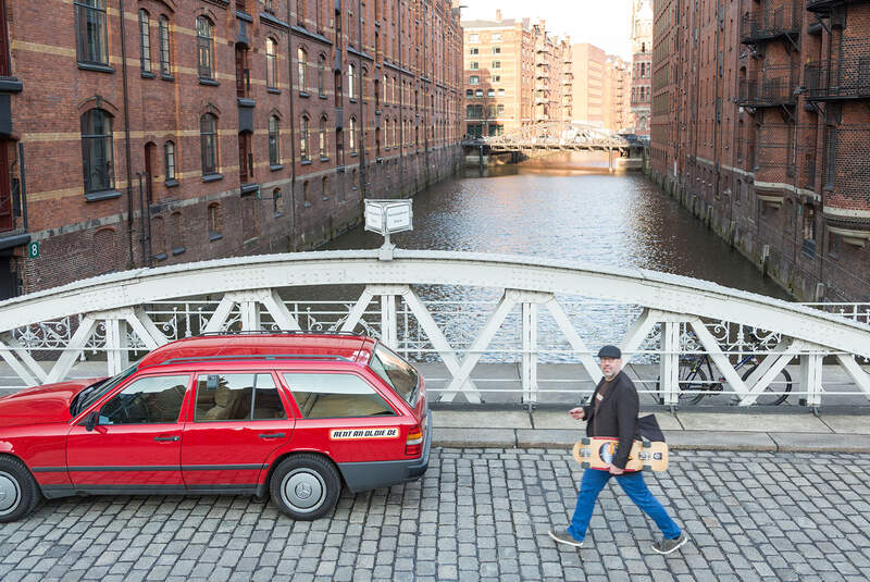 Rent an Oldie Carsharing Hamburg Mercedes W124