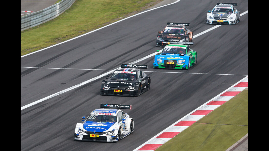 Restart - Maxime Martin - BMW - DTM - Nürburgring - 1. Rennen - Samstag - 26.9.2015
